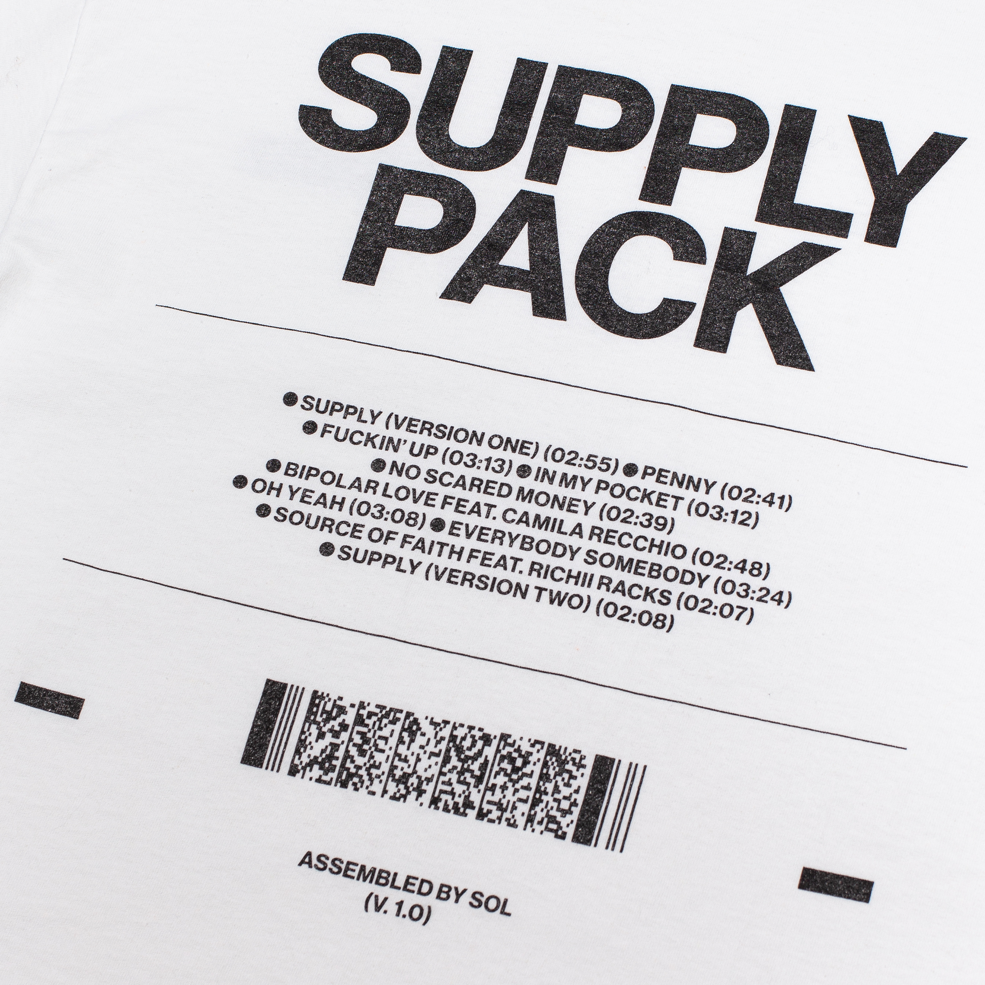Supply Pack Tee-White