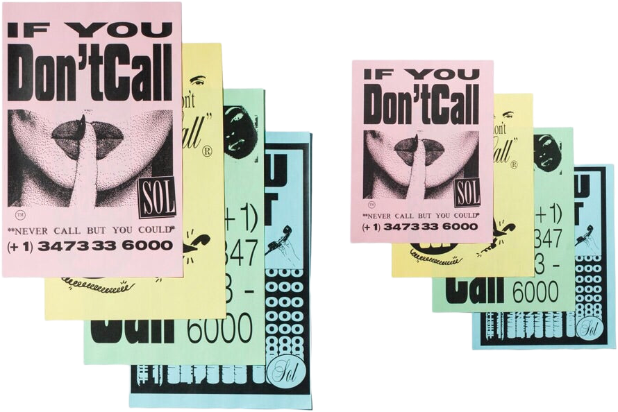 "If You Don't Call" Poster Pack